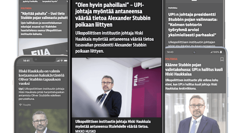 Kuvankaappauksia Oliver Stubbin edesotamuksista.