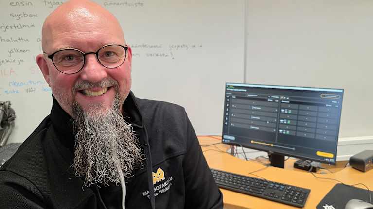 Väitöskirjatutkija Timo Härkönen.