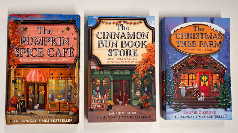 Laurie Gilmoren Dream Harbor -sarjan kirjoja.