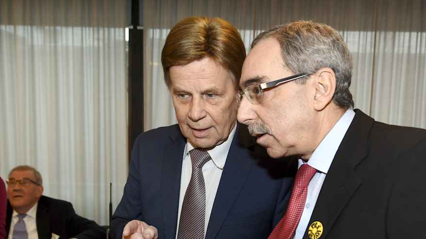 Mauri Pekkarinen ja Ben Zyskowicz.