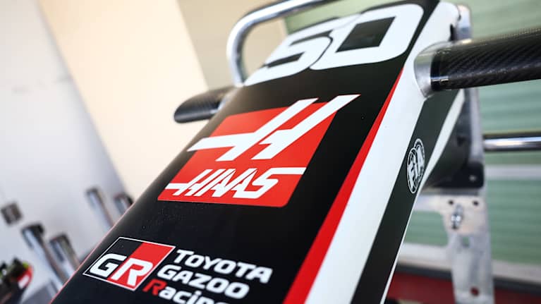 Formula 1 ja Haas kaudella 2025.