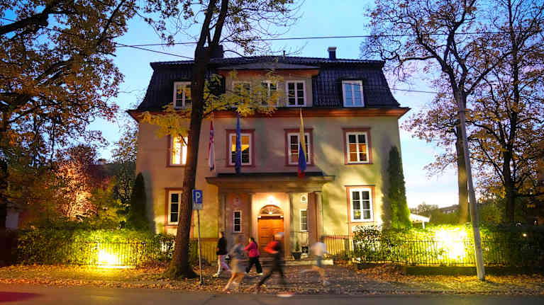 Venezuelan suurlähetystö Oslossa.