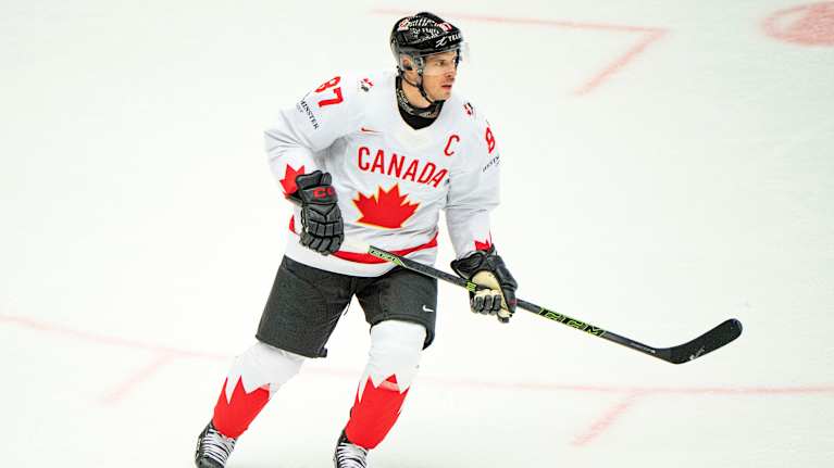 Sidney Crosby Kanadan paidassa.