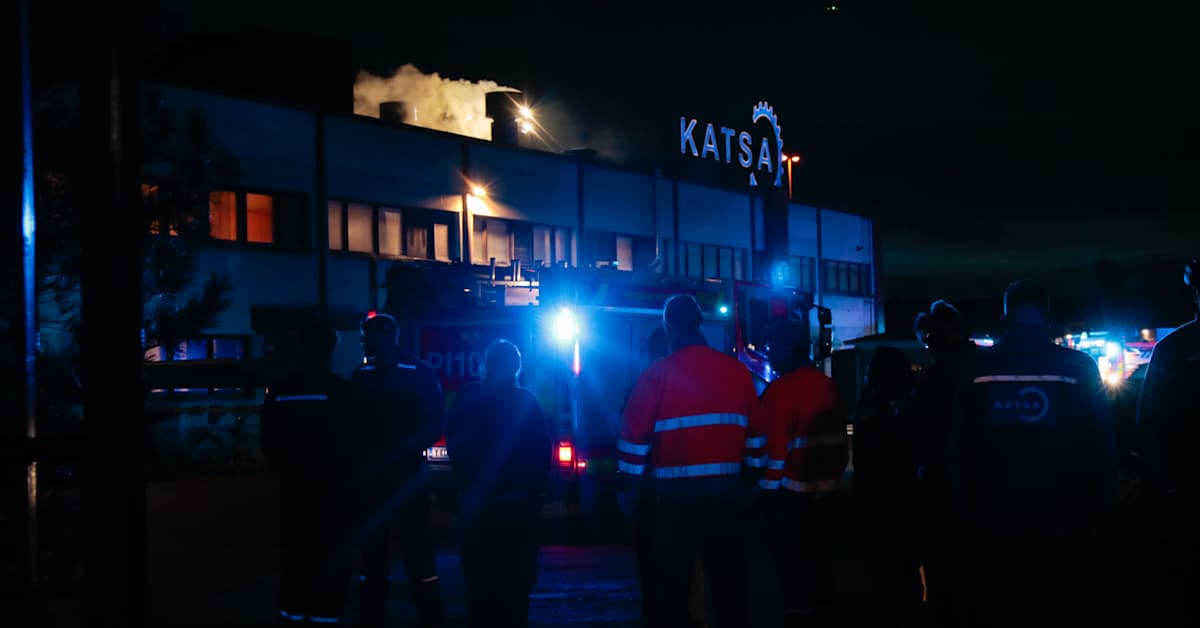 Katsan teollisuushallissa syttyi tulipalo Tampereella – palo saatu hallintaan | Pirkanmaa