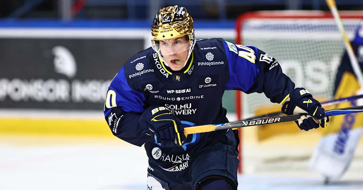 Kiekko-Espoon sensaation lämäri herätti hilpeyttä – viheltelevä Tomi Sallinen teki hämmästyttävän muutoksen | Urheilu