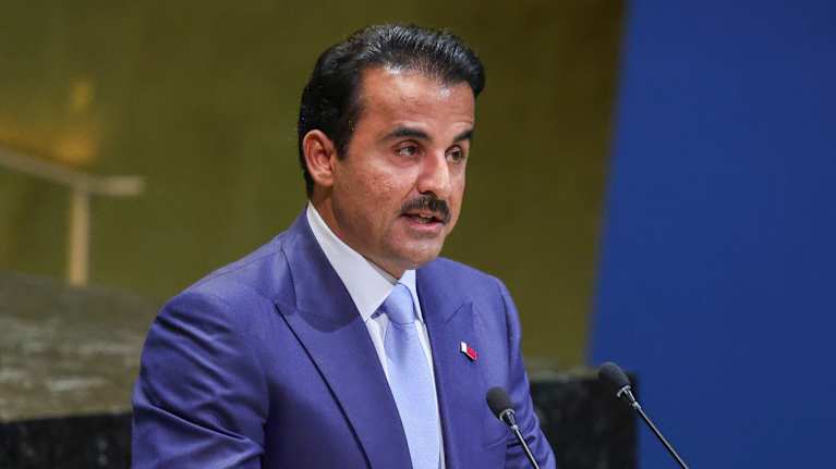 Tamim bin Hamad Al Thani.