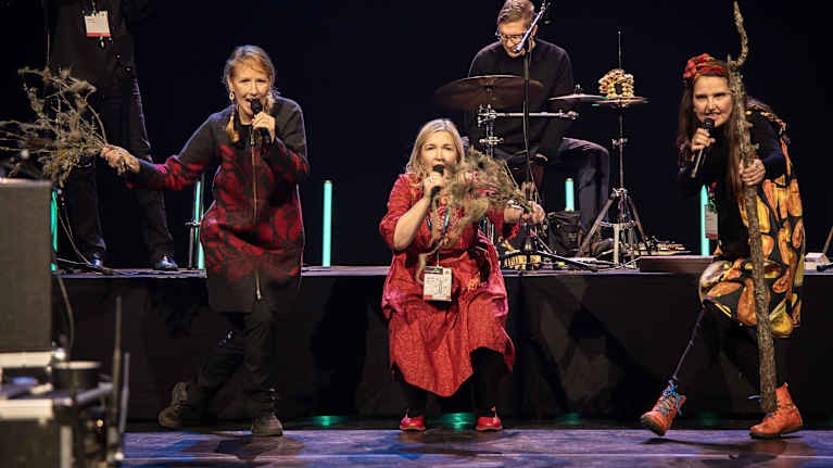 Värttinä Tampere-Talolla.