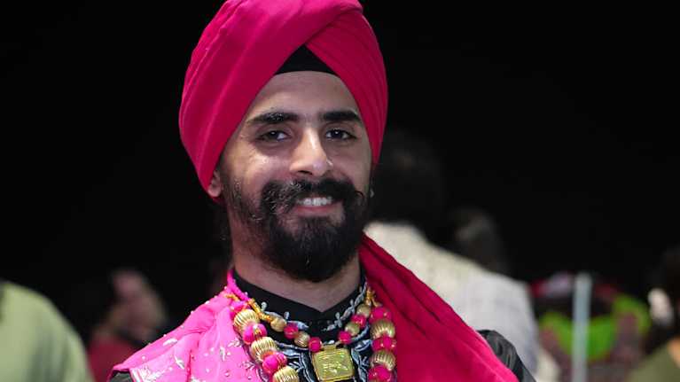 Hindujen Diwali-festivaalia Espoossa.