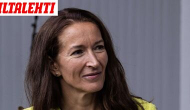 Suzanne Innes-Stubbilla poikkeuksellinen tyyli juhlatilaisuudessa