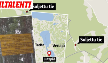 Venäläiset touhuavat jotain outoa Viron liepeillä