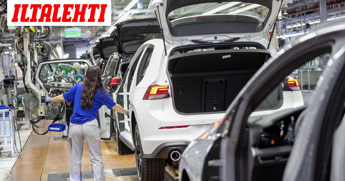 Volkswagen keskeyttää Golfin ja Tiguanin tuotannon