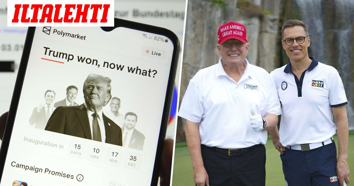 Outo vedonlyönti Stubbin matkasta käynnissä