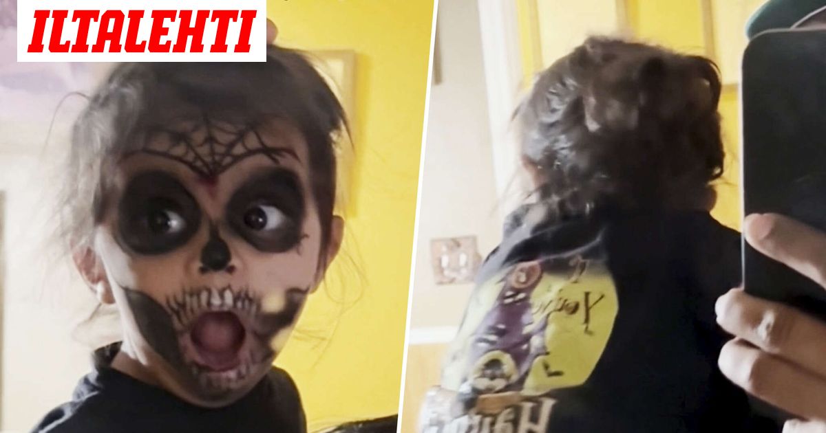 Taapero pyysi äidiltään meikkiä – ei arvannut, millainen yllätys katsoi peilistä