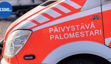 Työkone kaatui ja syttyi tuleen Äänekoskella | Keski-Suomi