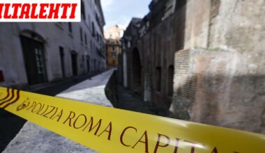 Ihminen kuoli järkyttävässä onnettomuudessa Roomassa