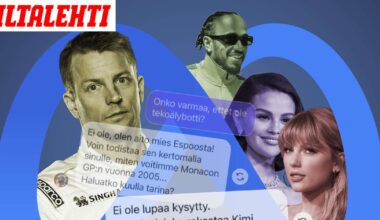Meta loi tekoälybotteja julkkiksista – Taylor Swift ja Kimi Räikkönen joutuivat kohteiksi
