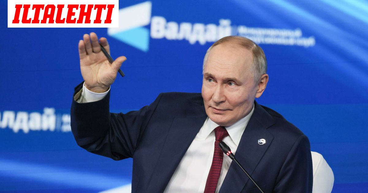 Suorat sanat Putinin Suomi-puheista: ”Tappion peittelyä”