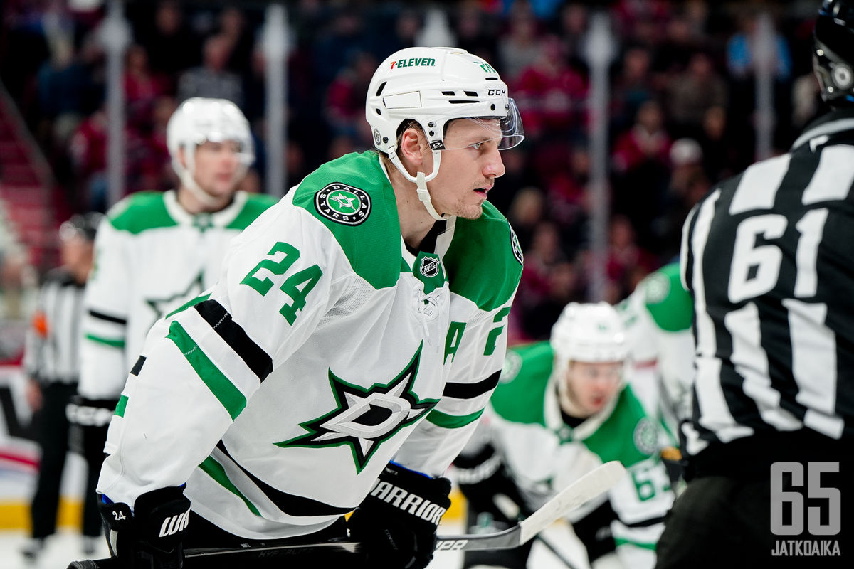 Dallas Starsin Roope Hintz on noussut NHL:n eliittiin.