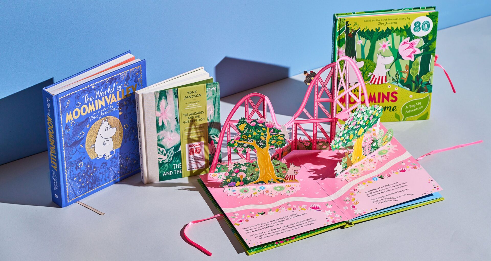 Muumi 80 -juhlavuoden upeat kirjat