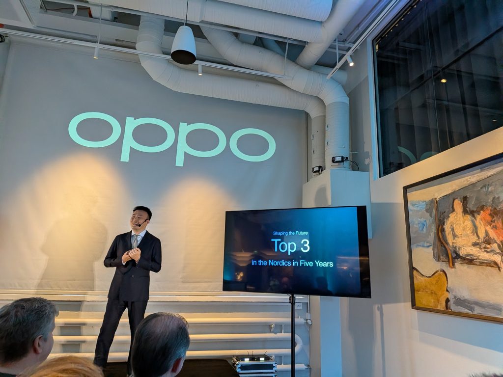 Oppon pohjoismainen johtaja Jeremy Geng.