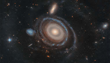 Galaksitörmäys sai aikaan yhdeksän rengasta