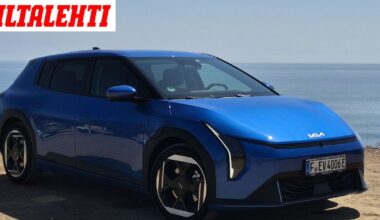 Ensikoeajossa Kian uutuus – EV4 on järkevä arkiauto
