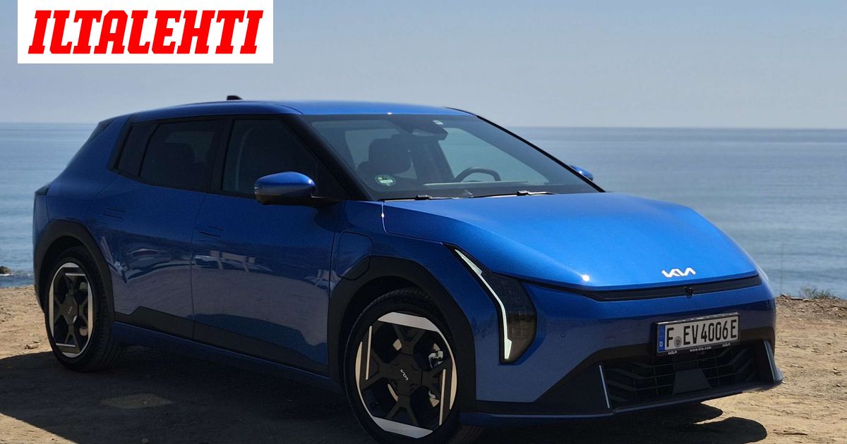 Ensikoeajossa Kian uutuus – EV4 on järkevä arkiauto