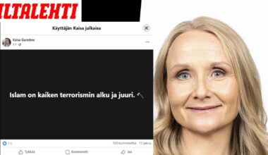 Kansanedustaja julkaisi hämmentävän Facebook-päivityksen – Kirves-emoji perässä