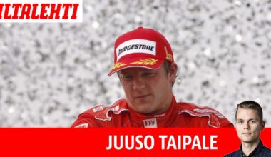 Eikö McLaren muista Kimi Räikkösen opetusta?