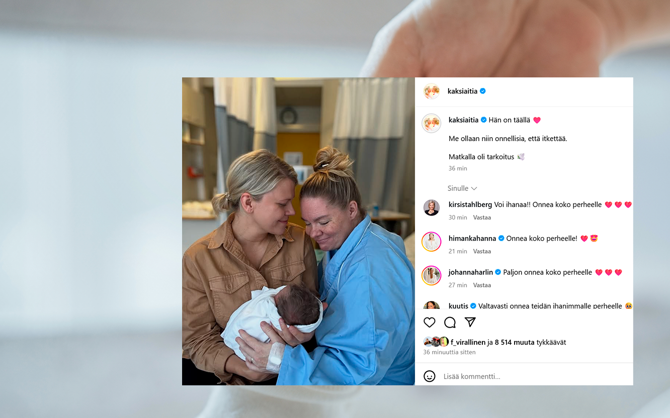 Kaksi äitiä: Neljäs lapsi syntyi