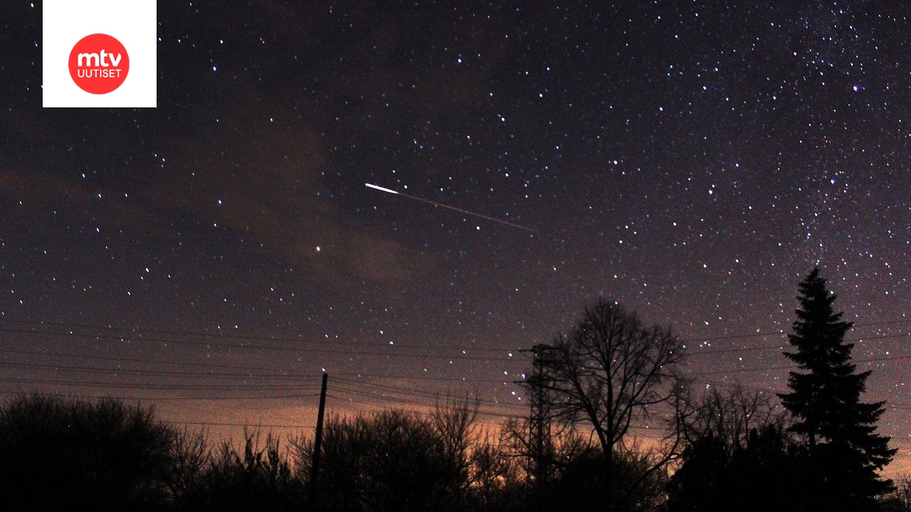 Draconidien tähdenlentoparvi on maksimissaan | MTV Uutiset