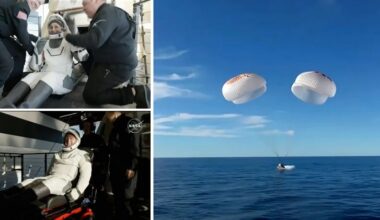 Avaruusasemalle juuttuneet astronautit palasivat maanpinnalle