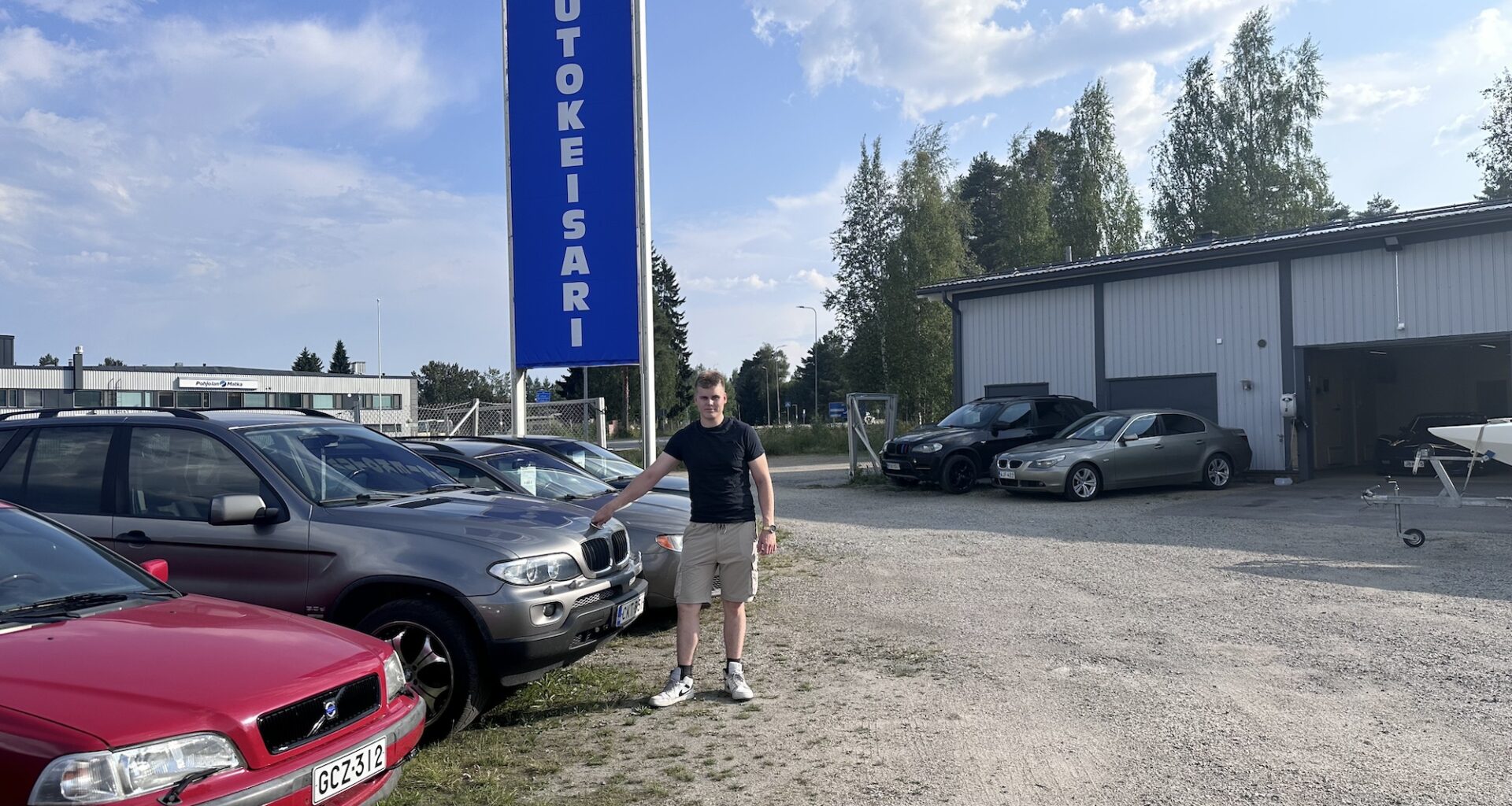 Samu Kyllönen perusti autokaupan 18-vuotiaana