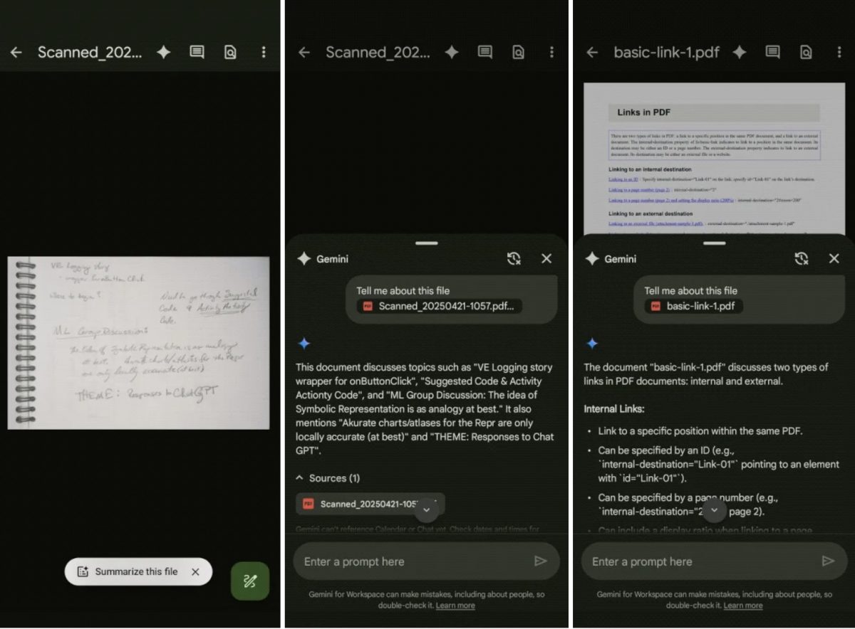 Gemini tulee osaksi Google Drivea.