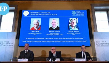 Fysiikan Nobel-palkinto kolmelle kvanttimekaniikan tutkimuksesta