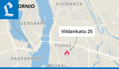 Rivitalon kaksi asuntoa tuhoutui täysin tulipalossa Torniossa – epäillään syttyneen "ihmisen toiminnasta"