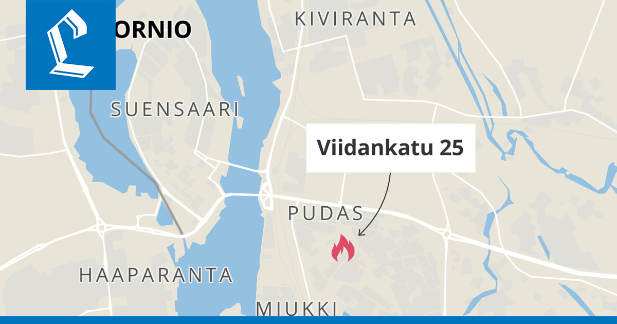 Rivitalon kaksi asuntoa tuhoutui täysin tulipalossa Torniossa – epäillään syttyneen "ihmisen toiminnasta"