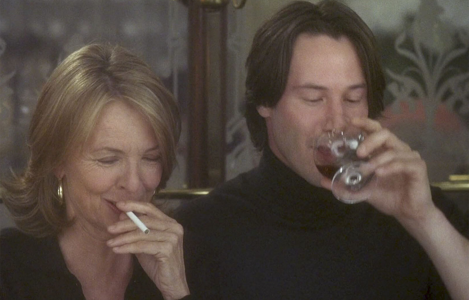 Keanu Reeves lausui kauniit sanat menehtyneestä Diane Keatonista: ”Täydellinen ammattilainen”