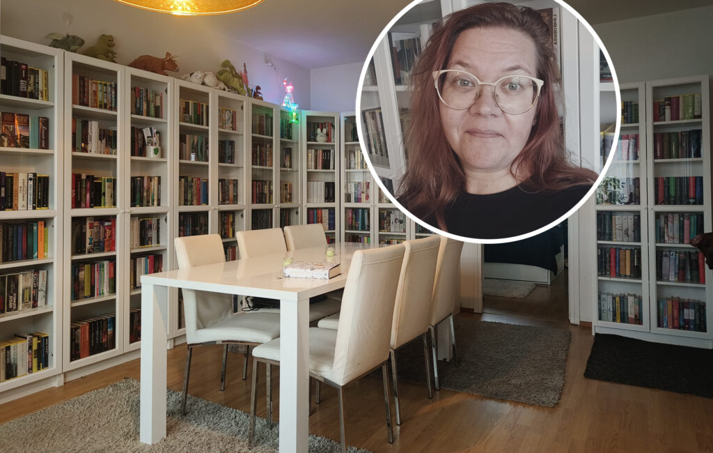 Katri-Mari jäi sairauseläkkeelle – lukee nyt yli 400 kirjaa vuodessa