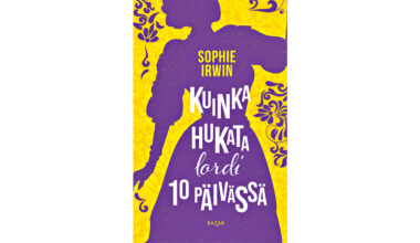 Osallistu Seuran paras juttu 42/25 äänestykseen! Voit voittaa  Sophie Irwinin Kuinka hukata lordi 10 päivässä -kirjan!