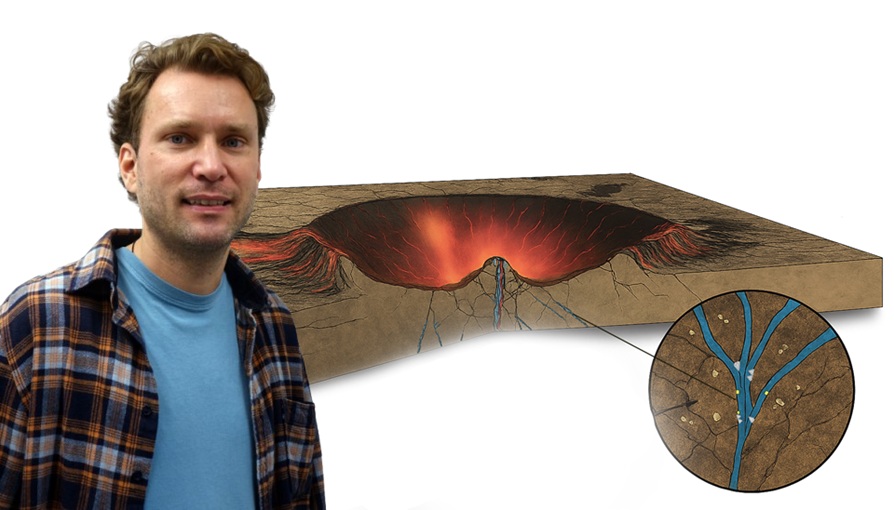 Lappajärven asteroiditörmäys tuotti elämälle suotuisat olosuhteet