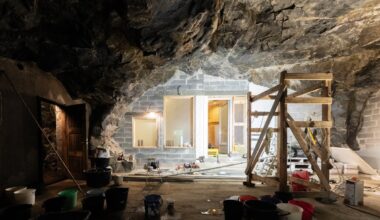 Erikoinen kohde myynnissä: Talo louhittiin kallion sisään