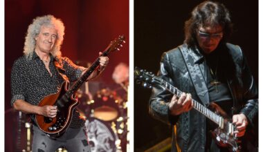 "Heavy metalin isä pistää tapparan soimaan linnun lailla" – Brian May julkaisi komean videon Tony Iommista