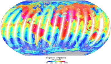 ESA esittelee Euroopan uuden sääsatelliitin dataa