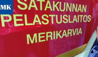 Lintu joutui liian pahaan pinteeseen Merikarvialla