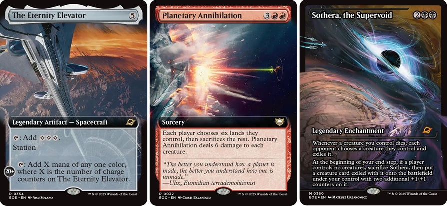 Magic The Gathering -peli laajeni avaruuteen