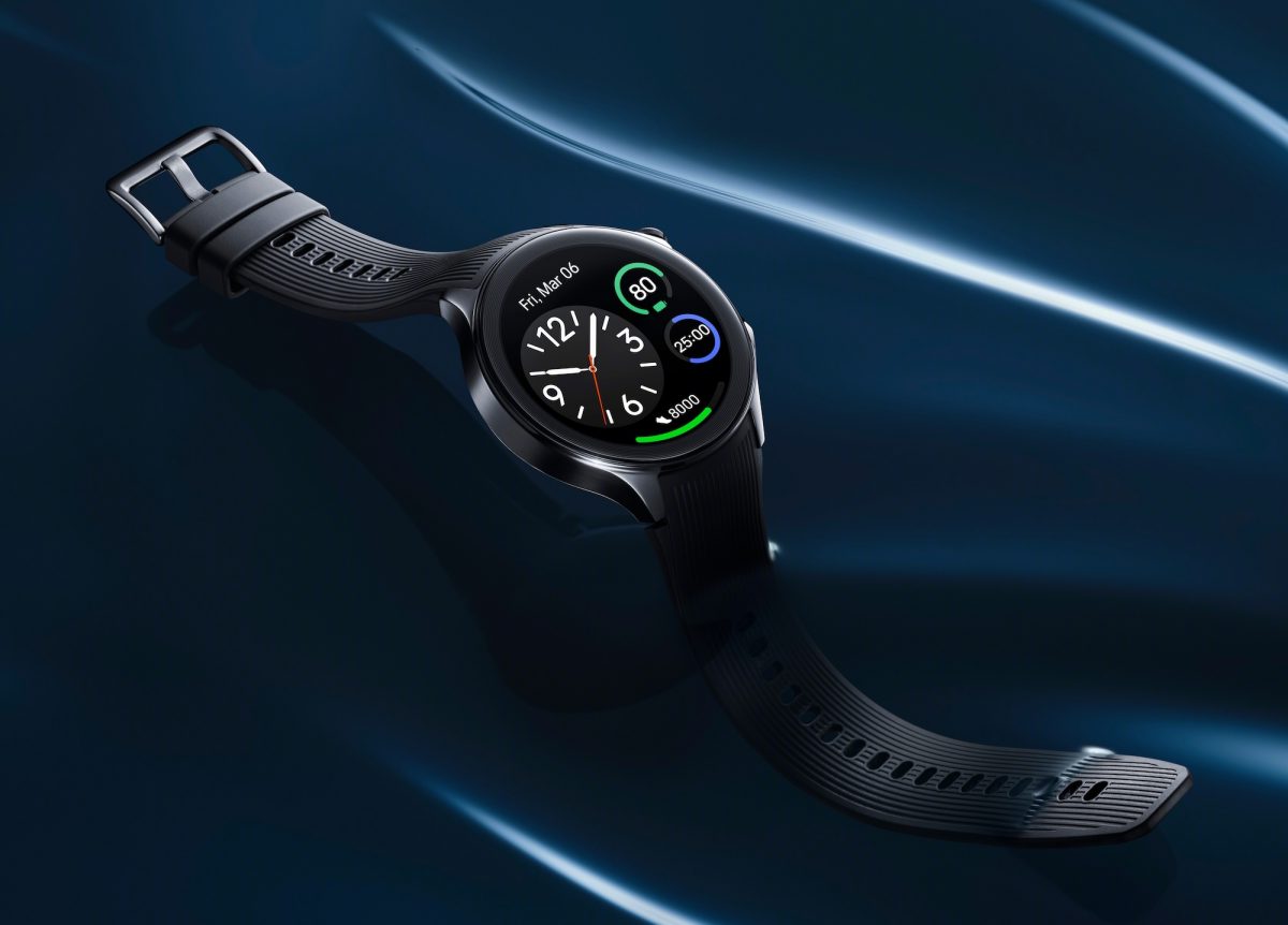 OnePlus Watch 2, Black Steel.