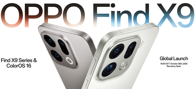 Oppo julkaisi uudet Find X9 -perheen lippulaivapuhelimet globaaleille markkinoille