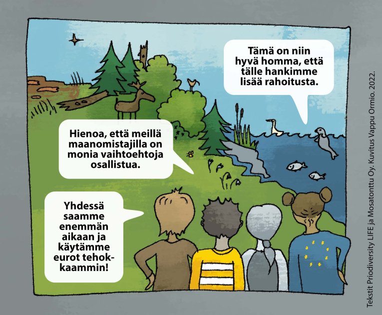 Kuinka paljon rahaa luontokadon pysäyttämiseen tarvitaan? Luontorahoitus liikkeelle -rahoitusstrategia avaa keskustelun summista ja keinoista