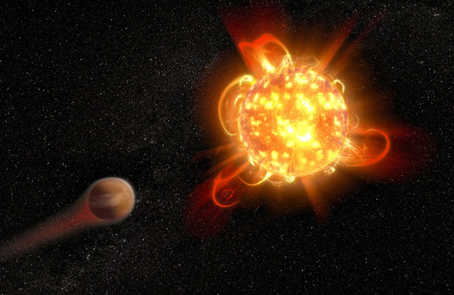 Pienten tähtien planeetat säilyttävät harvoin kaasukehänsä